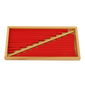 SE012 piccolo numero di aste Kids Math Giocattoli Per Bambini Educazione <span class=keywords><strong>Montessori</strong></span> Sussidi Didattici <span class=keywords><strong>Montessori</strong></span> Legno Sussidi - Product Image 2