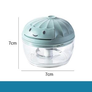 Robot culinaire manuel, hachoir à légumes, mini hachoir à oignon à tirette manuelle, hachoir à ail - Product Image 6