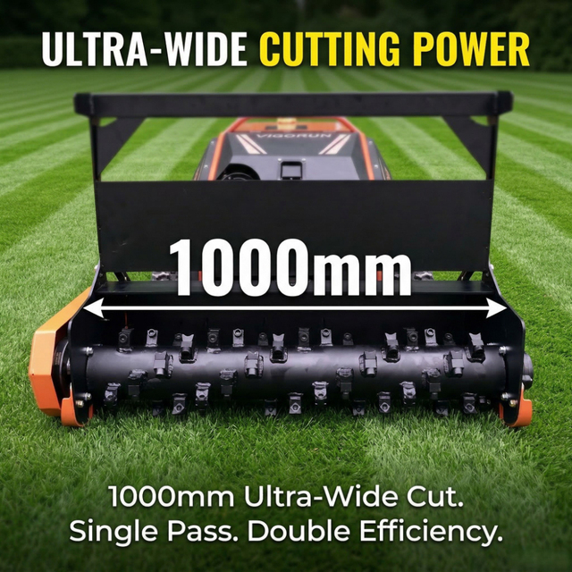 Vigorun MTSK1000 Remote Control Forest Mulcher (MTSK1000 With Forest Mulcher)