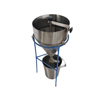 Aparato de Cono de Flujo para Lechada de Cemento con Accesorios Completos, Prueba de Rendimiento de Flujo de Lechada para Anclaje de Hormigón Pretensado - Product Image 4
