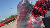 Tout nouveau 10 tonnes grue à flèche articulée Palfinger grue montée sur camion SPK23500A SPK23500 avec télécommande