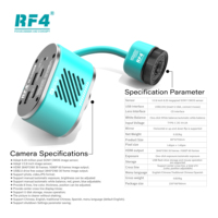 Probador de cortocircuito de cámara térmica de espectro dual infrarrojo RF4 2 en 1 4K para microscopio, herramienta de reparación de fallas de placa PCB