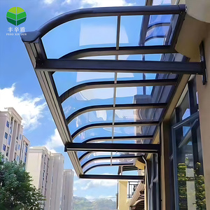 Nouvelle Pergola de Garage en Matériau de Haute Qualité, Abri de Voiture, Abris et Hangars Attachés, en Métal, Aluminium Personnalisé, Thermolaqué, Facile à Installer - Product Image 2