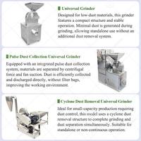 Cassave maalmachine, droge voedselmolen, suikermolen, productieprocesinstallatie, knoflook- en fruitpoedermalerij, maakmachine