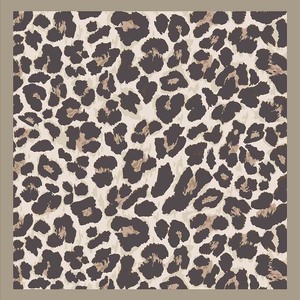 Classic Leopard Print Polyester <b>Scarf</b> 70*70cm <b>Square</b> Neck <b>Scarves</b> for Women Casual Office Streetwear All-match - Product Image 3