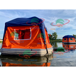 <span class=keywords><strong>Tente</strong></span> de camping sur l'eau, <span class=keywords><strong>tente</strong></span> flottante <span class=keywords><strong>gonflable</strong></span> pour la pêche en lac - Product Image 3