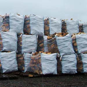 High Strength Direct China Buk Manufacturer 1000kg High Quality Strength FIBC Bulk Jumbo Bags For Logs Firewood And Kindling