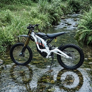Moto tout-terrain Surron Light 72V avec batterie au lithium 10KW, système hydraulique complet, moteur haute puissance 10kw offrant une performance exceptionnelle - Product Image 3