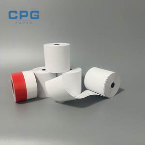 Papier thermique de qualité industrielle, longue durée de conservation de l'image, rouleau de papier thermique 80x70 mm pour utilisation en point de vente au détail - Product Image 1