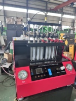 Máquina de combustible de alta presión NANTAI CT6000, prueba de gasolina, limpiador de inyectores GDI, herramienta de pulverización
