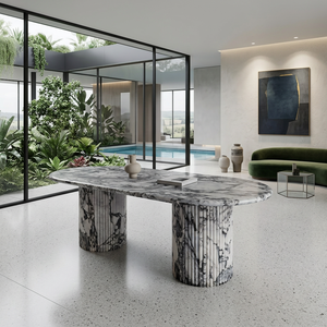 Newstar Stone Furniture Calacatta Viola Coffee <strong>Table</strong> Living Room Customized Luxury Natural Marble <strong>Elephant</strong> White Coffee <strong>Table</strong> - Product Image 4