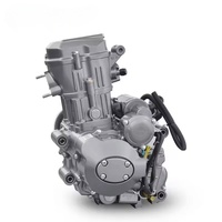 Ensemble Moteur à Piston Refroidi par Eau 200CC 4 Temps pour Moto Apsonic