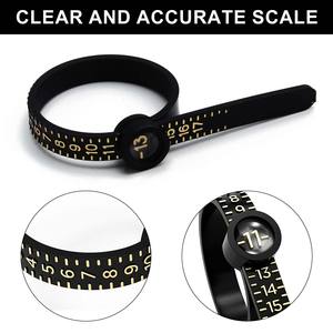 Пластиковое кольцо для измерения размера пальца для мужчин и женщин - Product Image 3