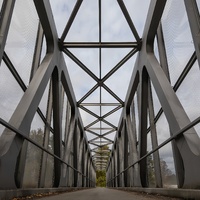 Puente de Acero de Alta Resistencia para Carreteras y Ferrocarriles, Estructura Metálica, Arco de Puente, Viga Enrollada, Placa de Acero Suave, Viga de Acero, ASTM/EN