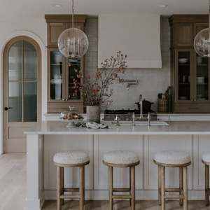 Juego de Muebles de Cocina Completos de Estilo Moderno y Alta Calidad, con Isla, Estructura de MDF, Grifo, Bisagras y Accesorios, Incluyendo Mármol Artificial - Product Image 2