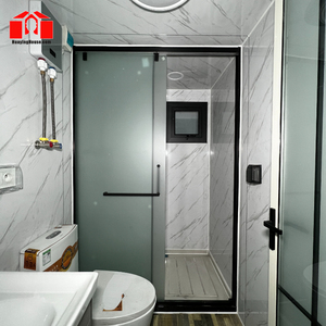 Maison conteneur extensible <span class=keywords><strong>en</strong></span> panneaux sandwich EPS <span class=keywords><strong>en</strong></span> acier préfabriqué de couleur, design moderne, <span class=keywords><strong>location</strong></span> d'hôtel, 20 pieds, hauteur supplémentaire de 2,4 m, intérieur - Product Image 4