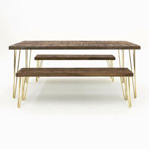 Pieds de meubles en fer chromé modernes et luxueux pour tables d'hôpital et d'atelier extérieures - Construction métallique durable et stable - Product Image 6