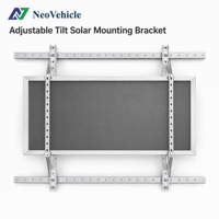 Support de montage solaire en aluminium Neovehicle, 40 ans d'expérience, 6005-T5 anodisé, anti-corrosion, installation facile, Jiangsu, pour véhicules