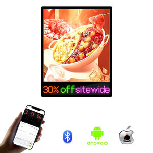 หน้าจอ LED บางเฉียบมองเห็นได้ในร้านอาหาร - Product Image 2