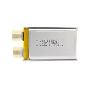 562540 <span class=keywords><strong>3</strong></span>,7 v 600mah Polymer battery for electrical power sys - Product Image 2