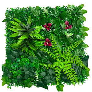 Factory Hot Sale Premium Quality Artificial Hedge Wall Panel Green Premium Quality Wall Art Green Wall Grass Weddings Parties - Product Image 2