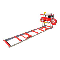 Scierie compacte RS18E de qualité industrielle | Coupeur de bois automatique | Conception portable pour la foresterie et la ferme