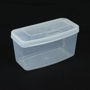 Fabrika kaliteli taşınabilir temizle şeffaf tüplü dalış ekipmanları dalış maskesi şnorkel bir PP kutu kasa plastik pudra kutusu - Product Image 5