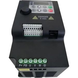 EDSJTZRSQ Variador de Frecuencia Variable (VFD) Entrada 220V Salida 380V 0.75 1.5 2.2 3.7 4 5.5KW Control de Velocidad para Motor Trifásico - Product Image 1