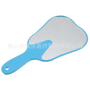 Dental Shaped <b>Mirror</b> <b>Plastic</b> Oral Care Tool For Teeth Inspection Multicolor - Product Image 4
