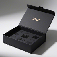 Boîtes rigides magnétiques en forme de livre avec logo personnalisé, carton recyclable, impression quadricolore, marquage à chaud UV, cadre photo