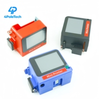 4POLETECH Machine de codage de date portable 2-en-1, encre à séchage rapide et imperméable pour l'emballage alimentaire et pharmaceutique, la logistique et les boîtes
