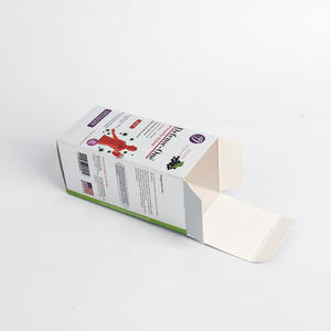 맞춤형 광택 라미네이션 의학 포장 상자 개인화 된 인쇄 로고 제품 종이 상자 - Product Image 2