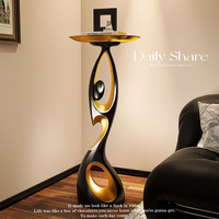 Grande table basse moderne et luxueuse en résine Décorations pour la maison en corde pour le salon Pendaison de crémaillère Nouveau modèle de cadeau pour la maison
