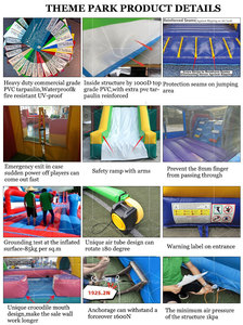 Parcs à Thème Gonflables Personnalisés Sport et Jeu Combo Ville Amusante Incroyable pour Enfants - Product Image 5