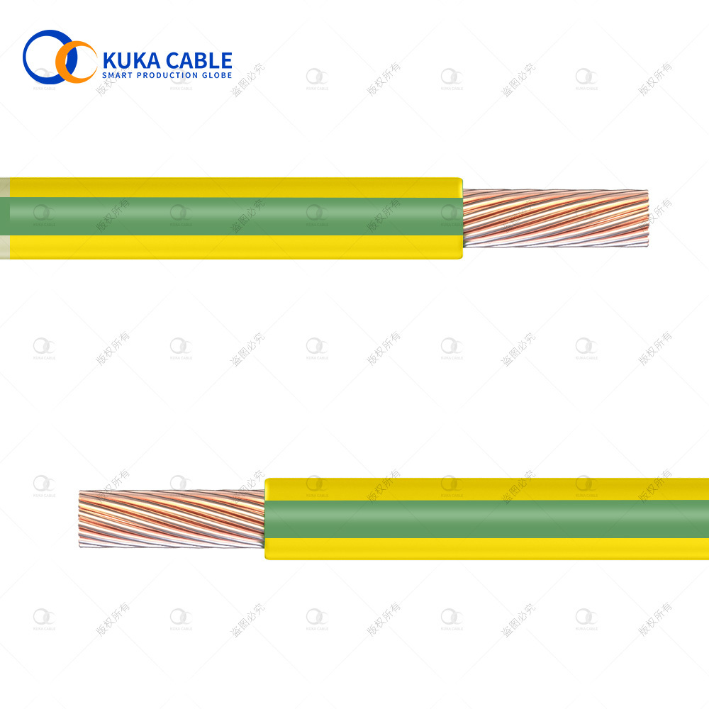 BVR <strong>Earth</strong> 10mm 16mm <strong>25mm</strong> 35mm 50mm 70mm Sq Single Core <strong>Copper</strong> PVC Insulated Electric Wire Flexible Grounding <strong>Cable</strong>