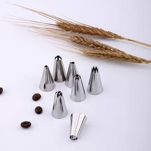 Boquillas de <span class=keywords><strong>Acero</strong></span> Inoxidable para Decoración de Pasteles <span class=keywords><strong>con</strong></span> Juego de Acopladores, Herramientas de Repostería para Hornear, Crema, Cupcakes - Product Image 4