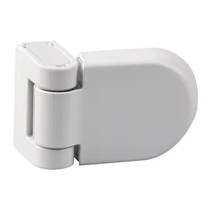 White black chrome plated 3D adjustable zinc door hinge