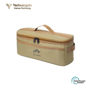 Sac de rangement pour vaisselle de camping en plein air, sac de rangement multifonctionnel pour ustensiles de cuisine, bols et baguettes de camping - Product Image 2