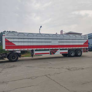 Remorques 2 et 3 essieux, capacité de charge 40-80 tonnes, <span class=keywords><strong>pour</strong></span> voitures, semi-remorques grillagées multi-transports <span class=keywords><strong>pour</strong></span> le transport de bétail et de moutons - Product Image 4