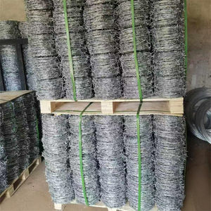 Rollo de alambre de púas de alta calidad de 2,5mm de diámetro, 25kg, medidor de alambre de hierro, malla de alambre soldada para aplicaciones carcelarias, venta de Egipto/Zimbabue - Product Image 3