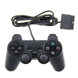 Gamepad con Connessione Cablata per PlayStation 2, Controller di Gioco a Doppia Vibrazione, Joypad per Console P2, Joystick - Product Image 3