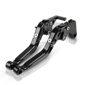 Accessori moto leva frizione freno regolabile pieghevole estensibile in alluminio CNC per Suzuki GSR400 GSR600 <span class=keywords><strong>GSR</strong></span> 400 600 <span class=keywords><strong>750</strong></span> - Product Image 2