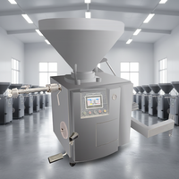Nouvelle machine à saucisses automatique KEMES, en acier inoxydable 304, haute efficacité, capacité de 3600 kg/h, 3 tubes, monophasée
