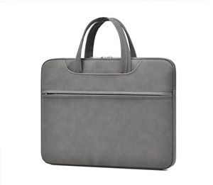 Sac à main pour ordinateur portable en cuir PU fin, imperméable, pour affaires, 15,6 pouces, grand sac fourre-tout, sac messager, sac à bandoulière pour homme, logo laser - Product Image 1