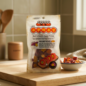 Un animale domestico miracoloso tratta Sushi di patate dolci 100g di manzo e anatra - Product Image 3
