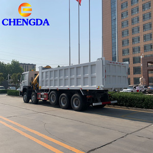 <span class=keywords><strong>Camion</strong></span> à <span class=keywords><strong>benne</strong></span> basculante Sinotruck Howo 8x4 <span class=keywords><strong>neuf</strong></span> avec <span class=keywords><strong>grue</strong></span> à vendre - Product Image 5