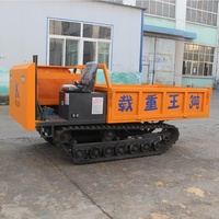 Fabricant chinois de dumper sur chenilles de 3 tonnes |   Chariot à chenilles durable à vendre