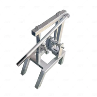Machine manuelle d'extraction de coquille de noix de cajou 20 kg/h Presse manuelle Décortiqueur de coquille ouverte de noix de cajou