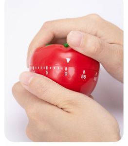 Minuteur de cuisine mécanique en plastique le plus vendu, non rechargeable, 60 minutes, motif légumes mignons - Product Image 2