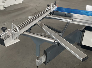 HYSEN taglio del legno sollevamento automatico e inclinazione display digitale tavolo scorrevole sega a pannello taglierina quadrata squad machine - Product Image 6